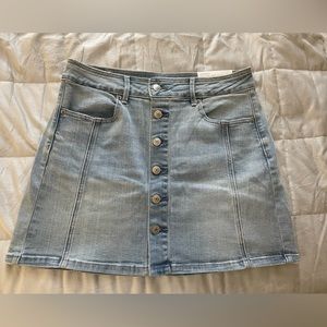 NWT AE Jean Skirt